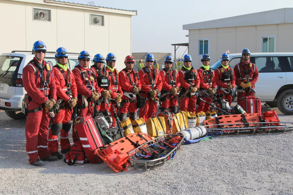 Safety Access & Rescue team